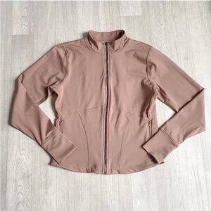 Abercrombie YPB sculptLUX Full-Zip Jacket Brown Size LARGE/XL